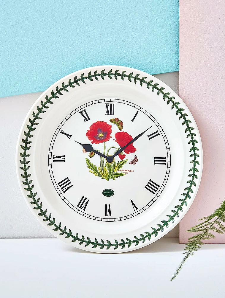 Часы настенные Botanic Garden, 27 см от Portmeirion