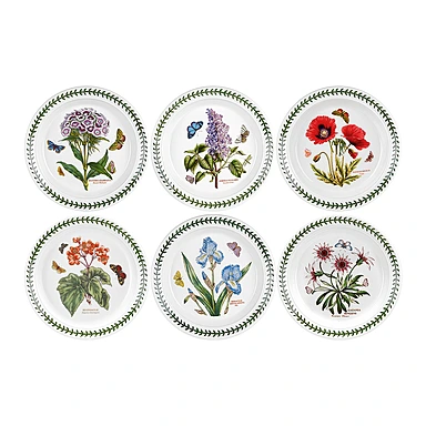 Набор из 6 закусочных тарелок Botanic Garden, 21,5 см
