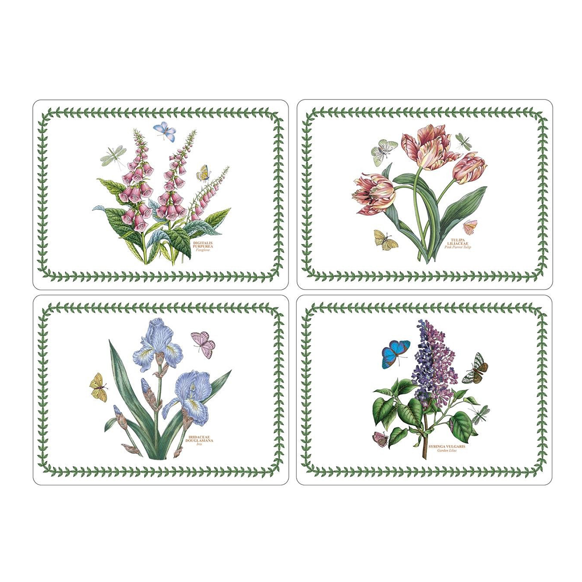 Набор из 4 плейсматов Botanic Garden, 29х40 см от Portmeirion