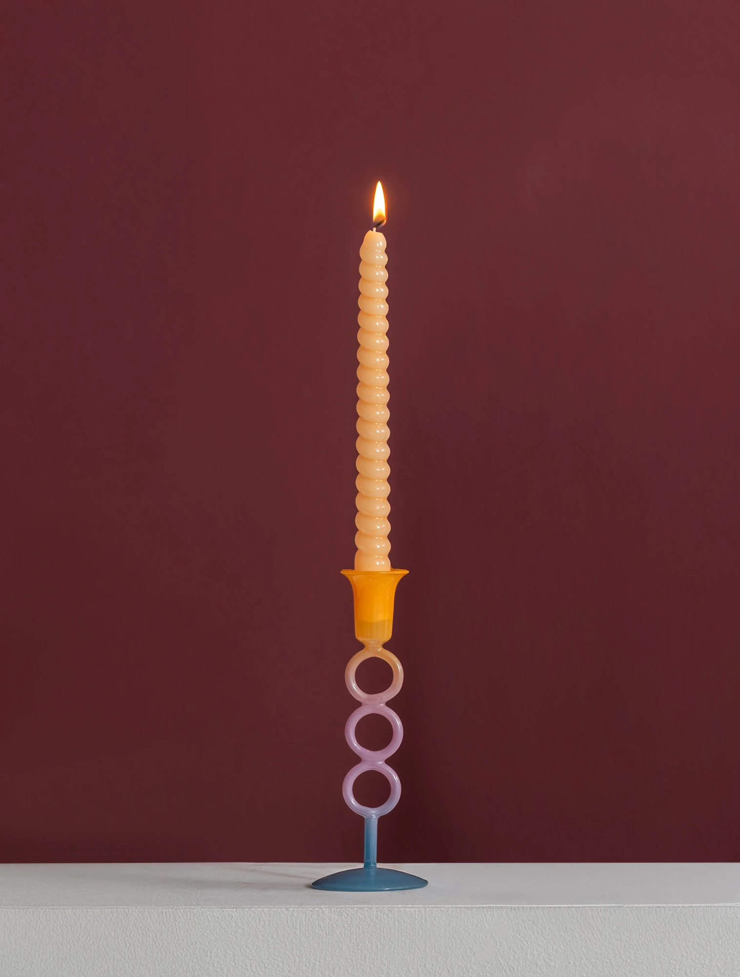 Подсвечник Anillo Vivo, 21 см