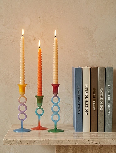 Подсвечник Anillo Vivo, 21 см