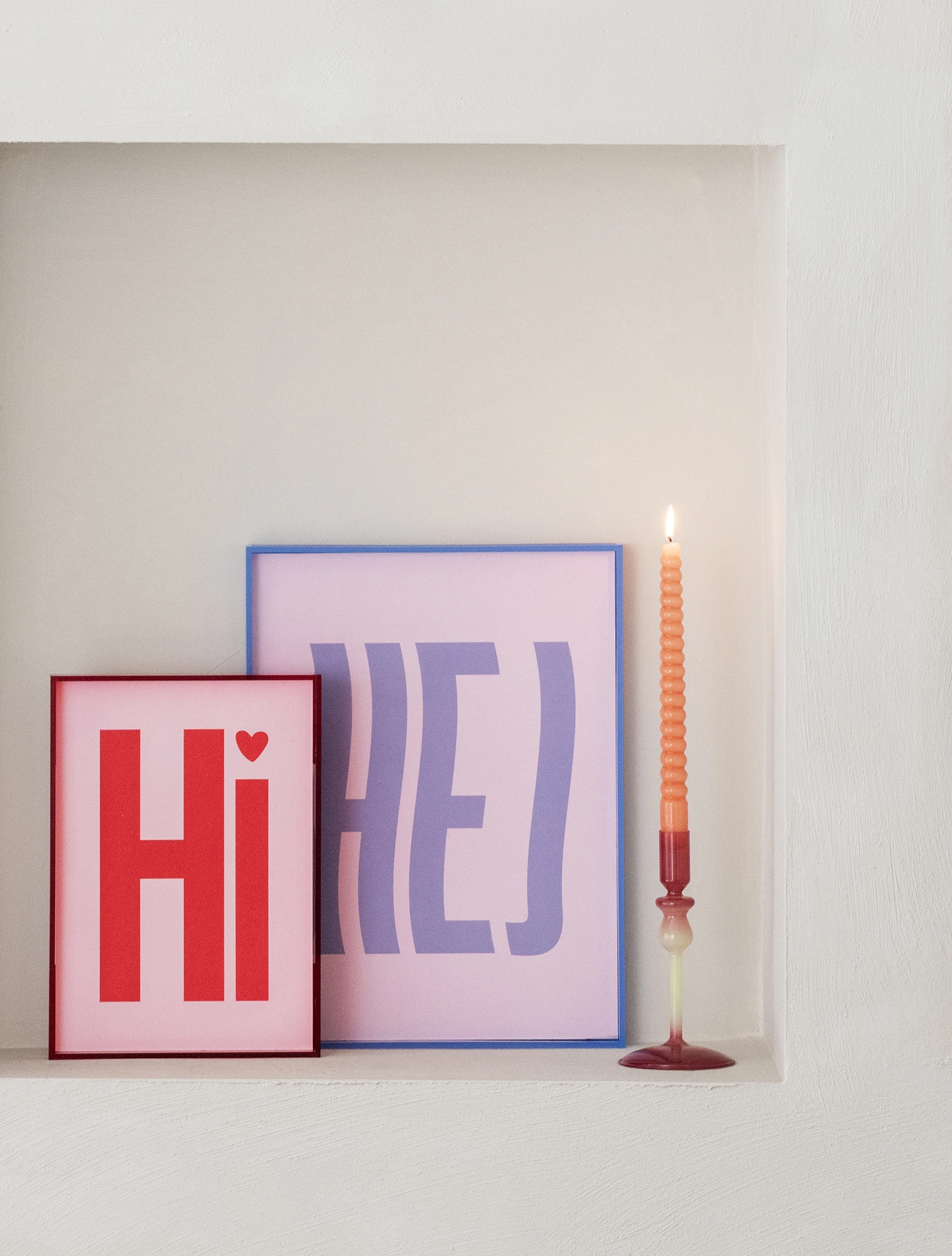 Подсвечник Duo Colores, 18,5 см