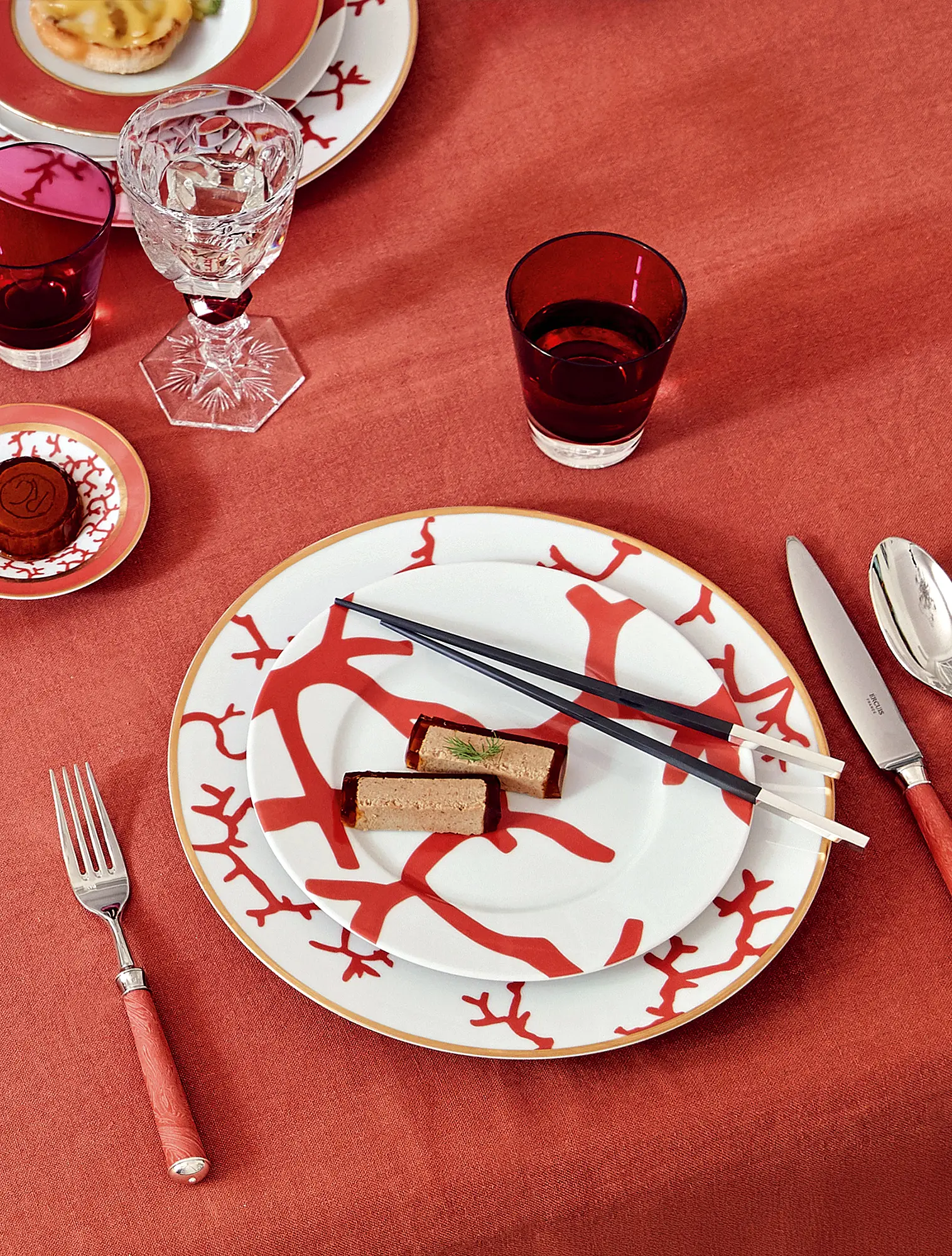 Закусочная тарелка Cristobal Rouge, 22 см