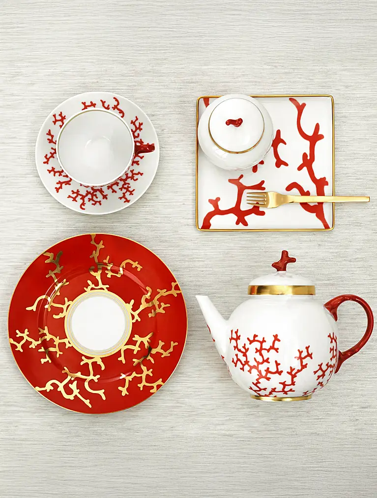 Чайная пара Cristobal Rouge, 250 мл от Raynaud