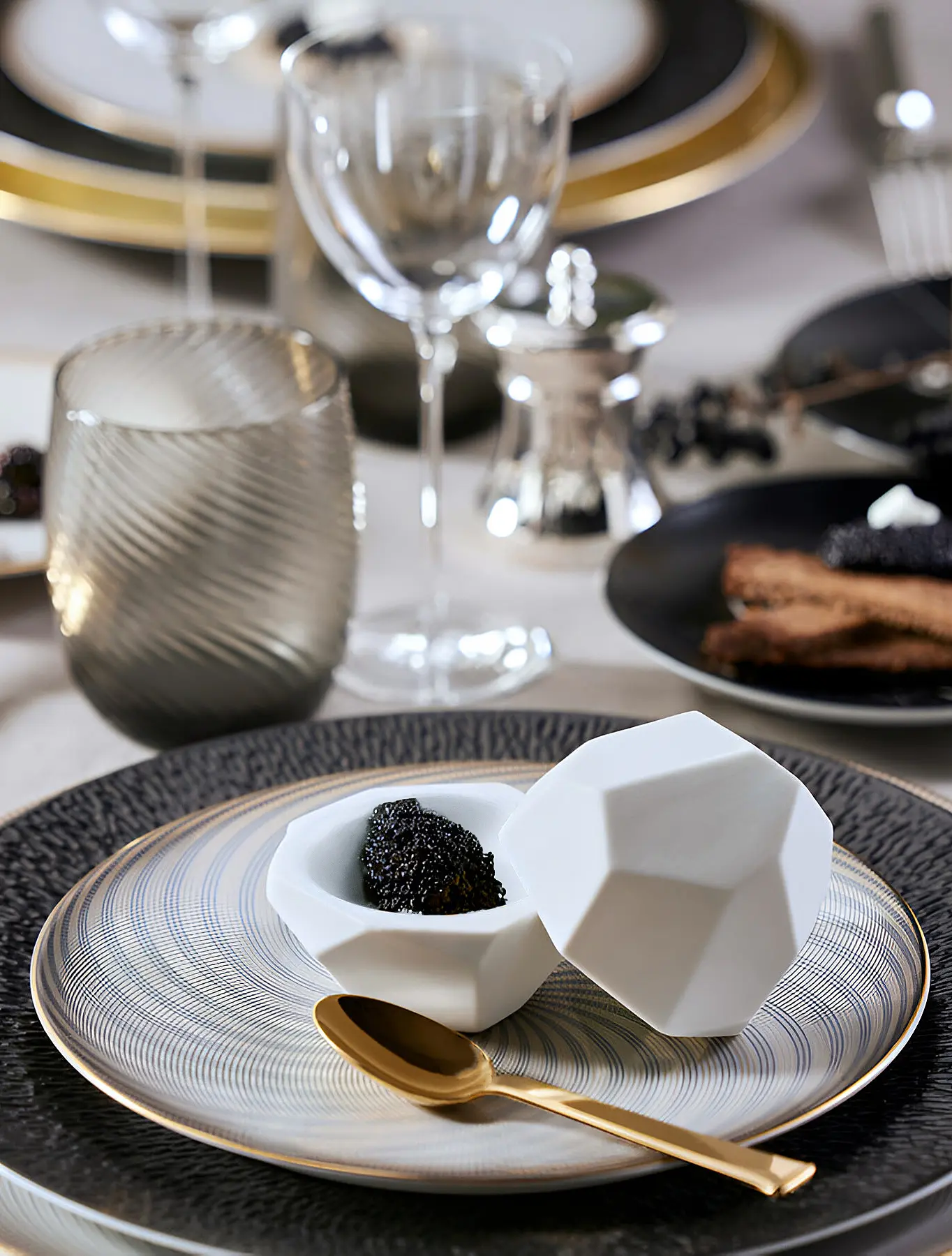 Чаша с крышкой Pepites, 9x8 см