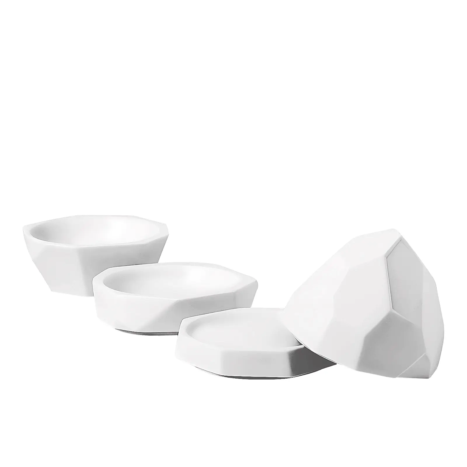 Набор чаш с крышкой Pepites, 14,5x10 см