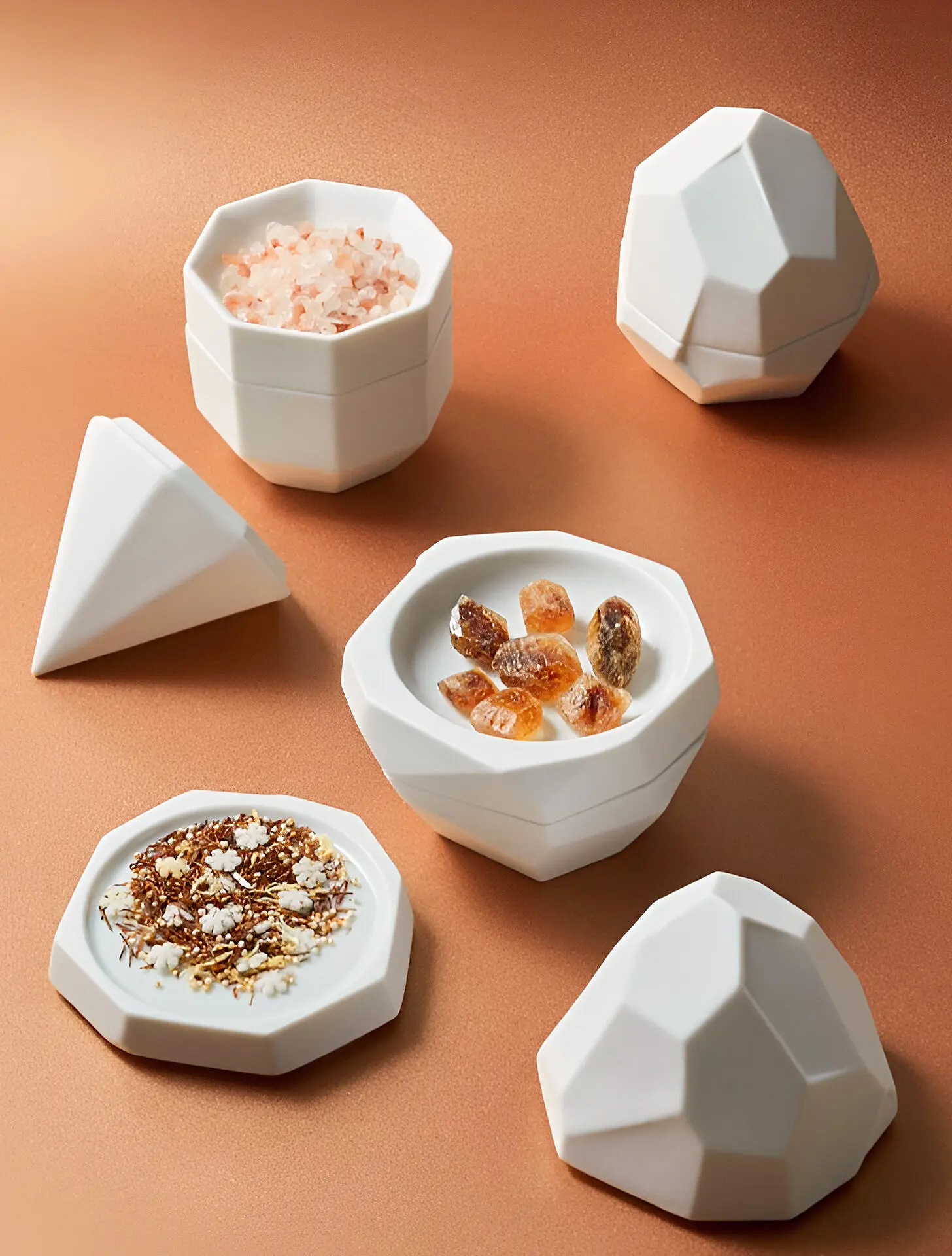 Набор чаш с крышкой Pepites, 14,5x10 см