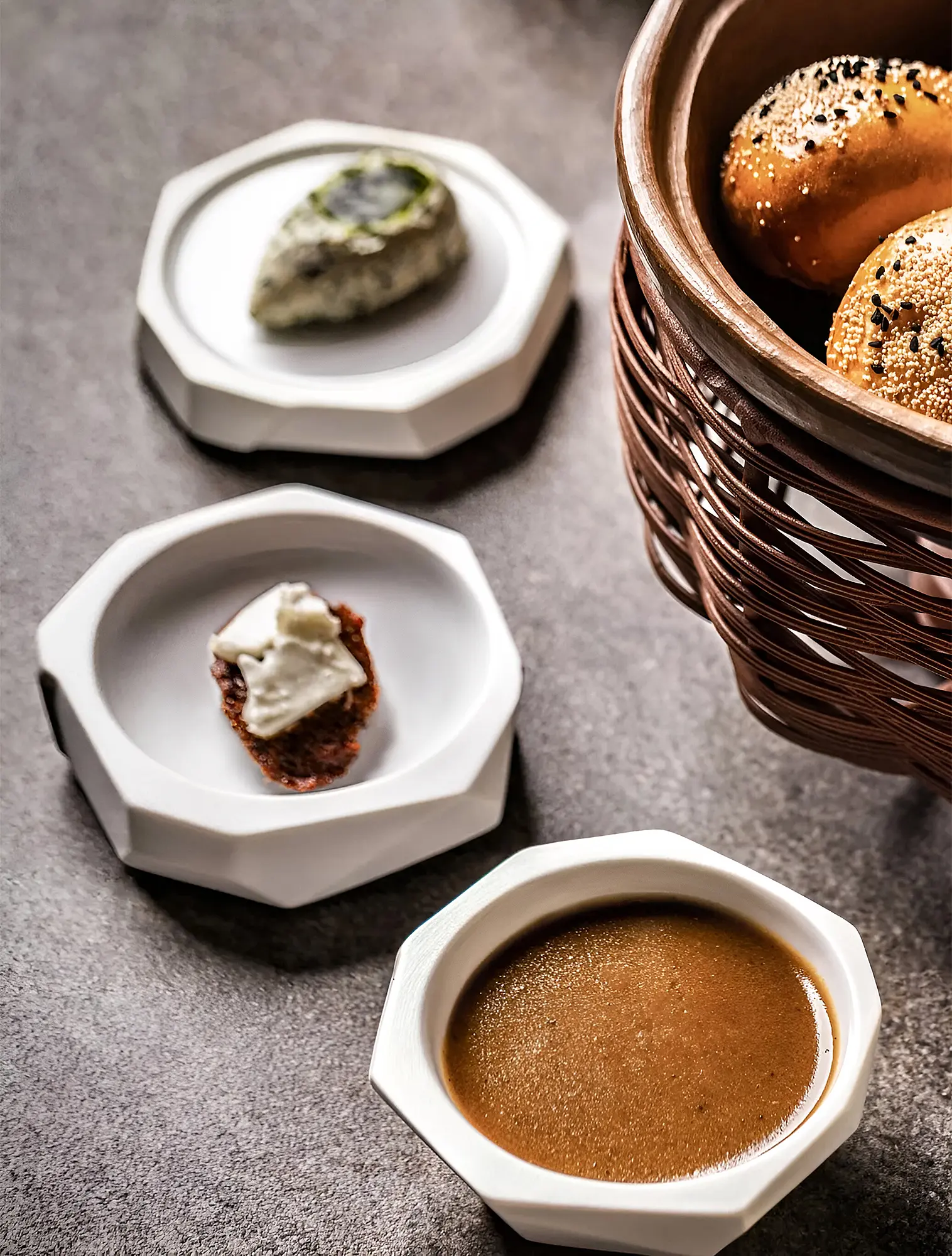 Набор чаш с крышкой Pepites, 14,5x10 см