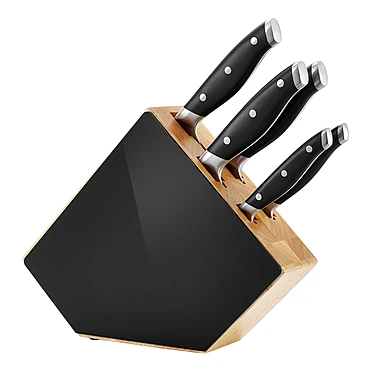 Набор кухонных ножей с подставкой Grand Chef, 5 пр.
