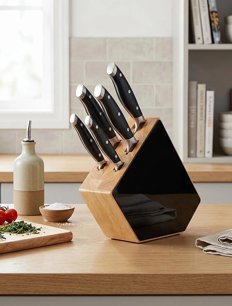 Набор кухонных ножей с подставкой Grand Chef, 5 пр. от Richardson Sheffield