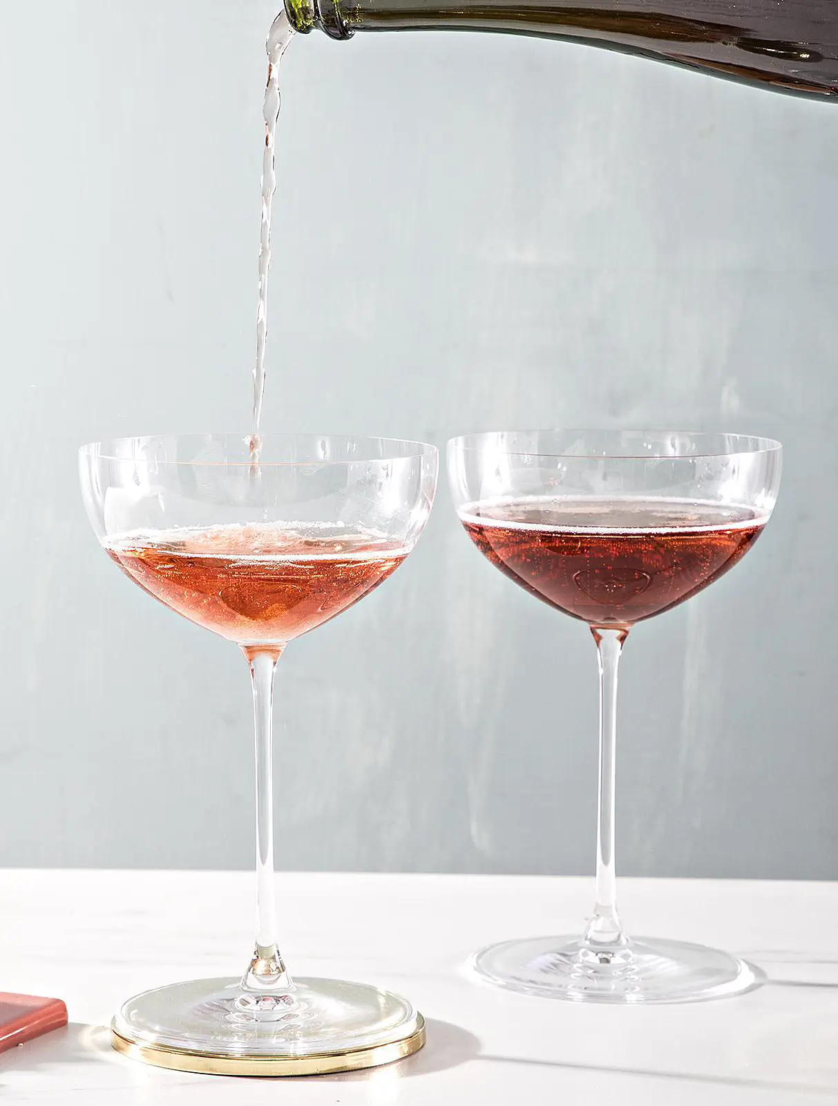 Набор из 2 бокалов для шампанского и мартини Moscato, 240 мл