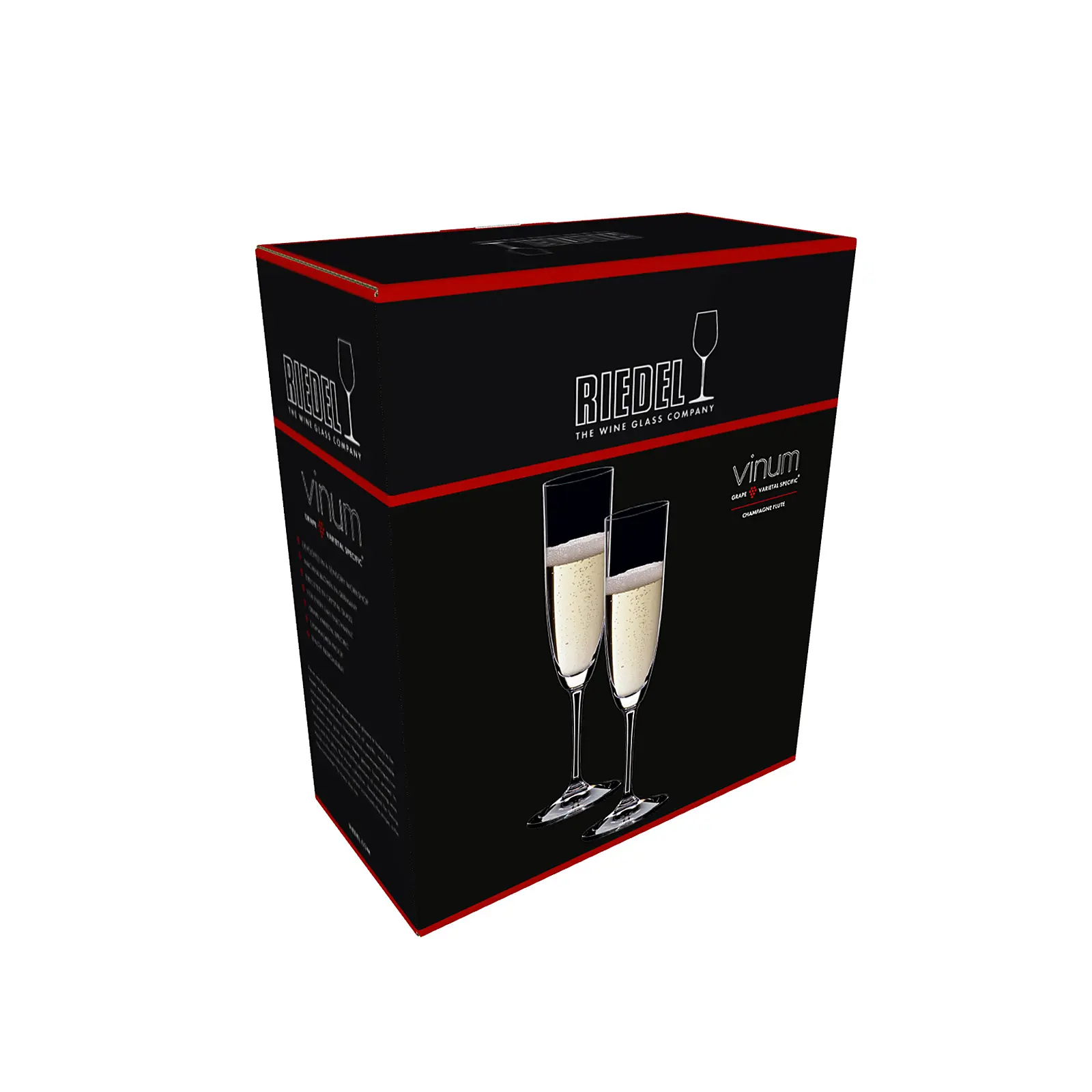 Набор из 2 бокалов для шампанского Champagne, 160 мл