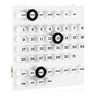 Вечный календарь Perpetual Calendars, 48,5x47,5 см