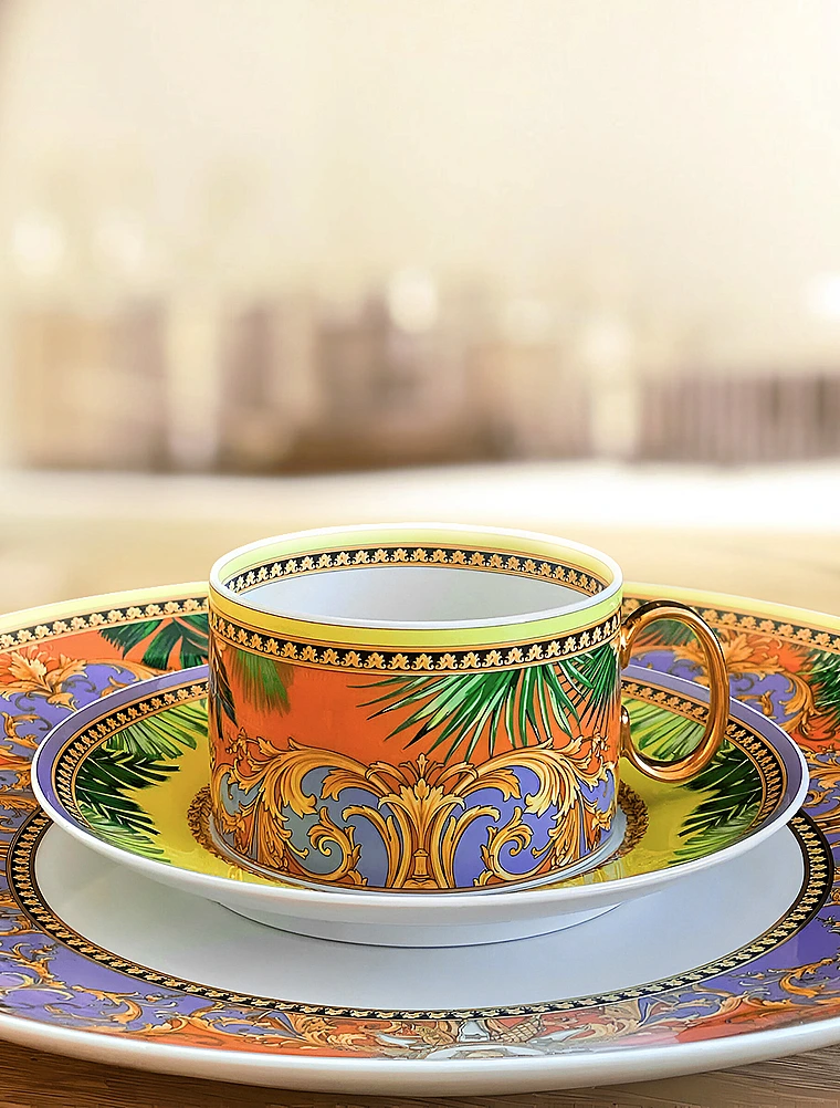 Чайная пара Jungle Animalier, 150 мл от Rosenthal Versace