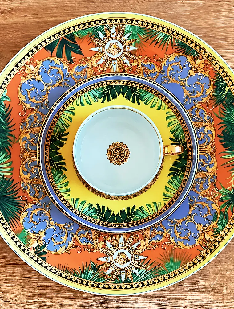 Чайная пара Jungle Animalier, 150 мл от Rosenthal Versace