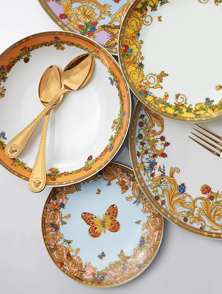 Пирожковая тарелка Le jardin de Versace, 17 см от Rosenthal Versace