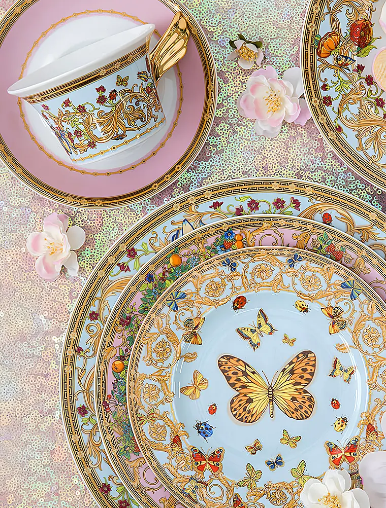 Чайная пара Le jardin de Versace, 220 мл от Rosenthal Versace