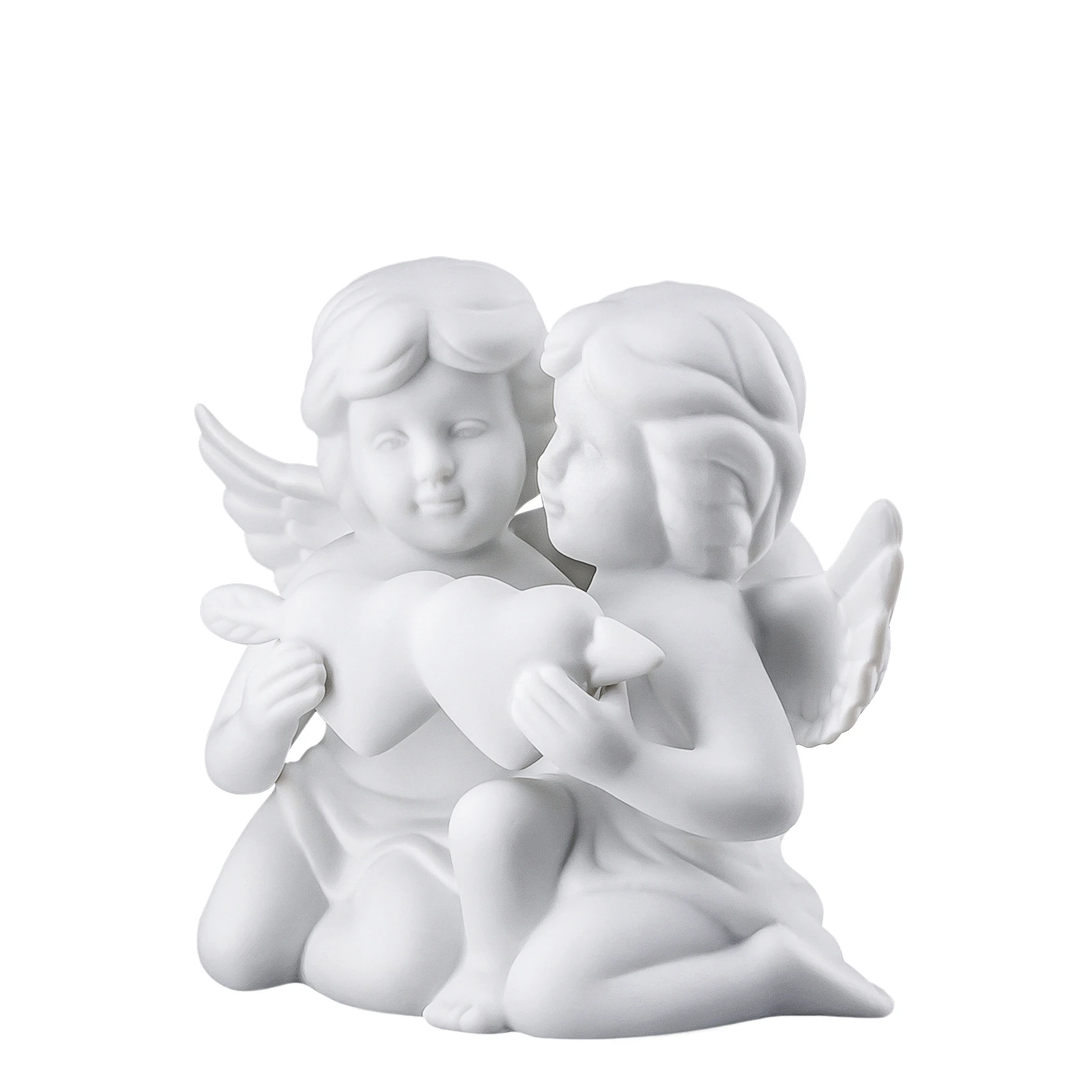 Статуэтка «Пара ангелов с сердцем», 8 см