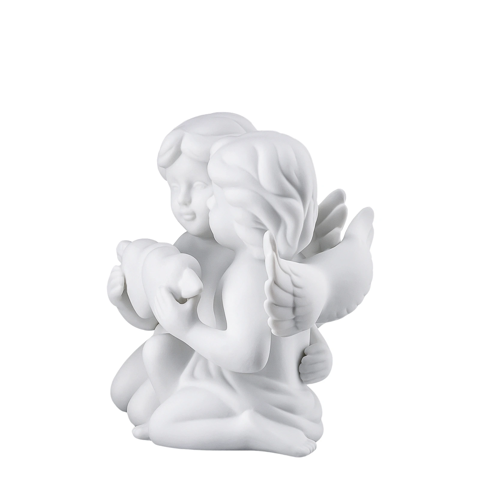 Статуэтка «Пара ангелов с сердцем», 8 см