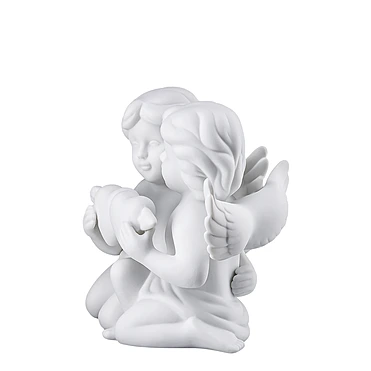 Статуэтка «Пара ангелов с сердцем», 8 см