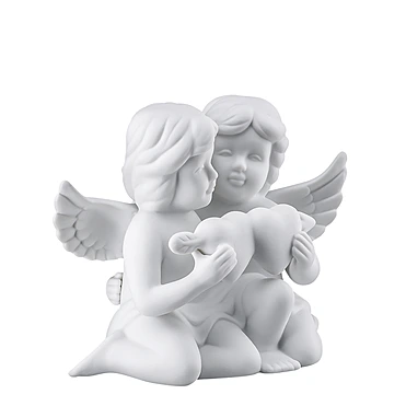 Статуэтка «Пара ангелов с сердцем», 8 см