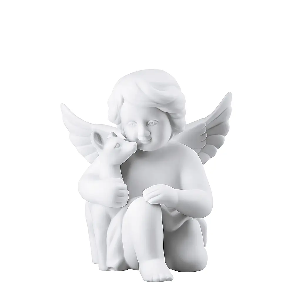 Статуэтка “Ангел с олененком”, 10 см от Rosenthal