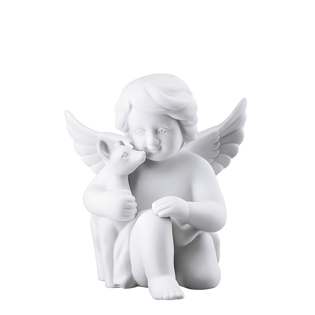 Статуэтка “Ангел с олененком”, 10 см от Rosenthal