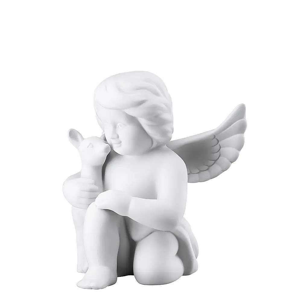 Статуэтка “Ангел с олененком”, 10 см от Rosenthal