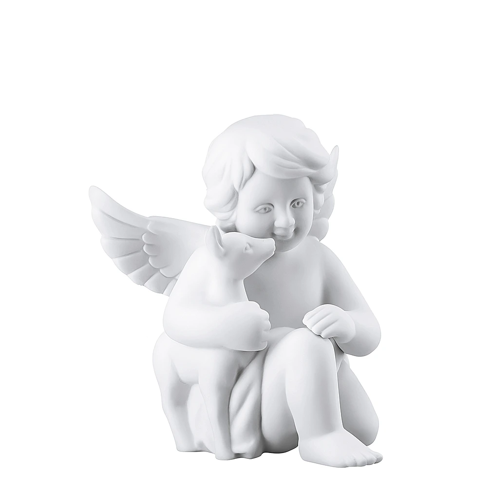 Статуэтка “Ангел с олененком”, 10 см от Rosenthal
