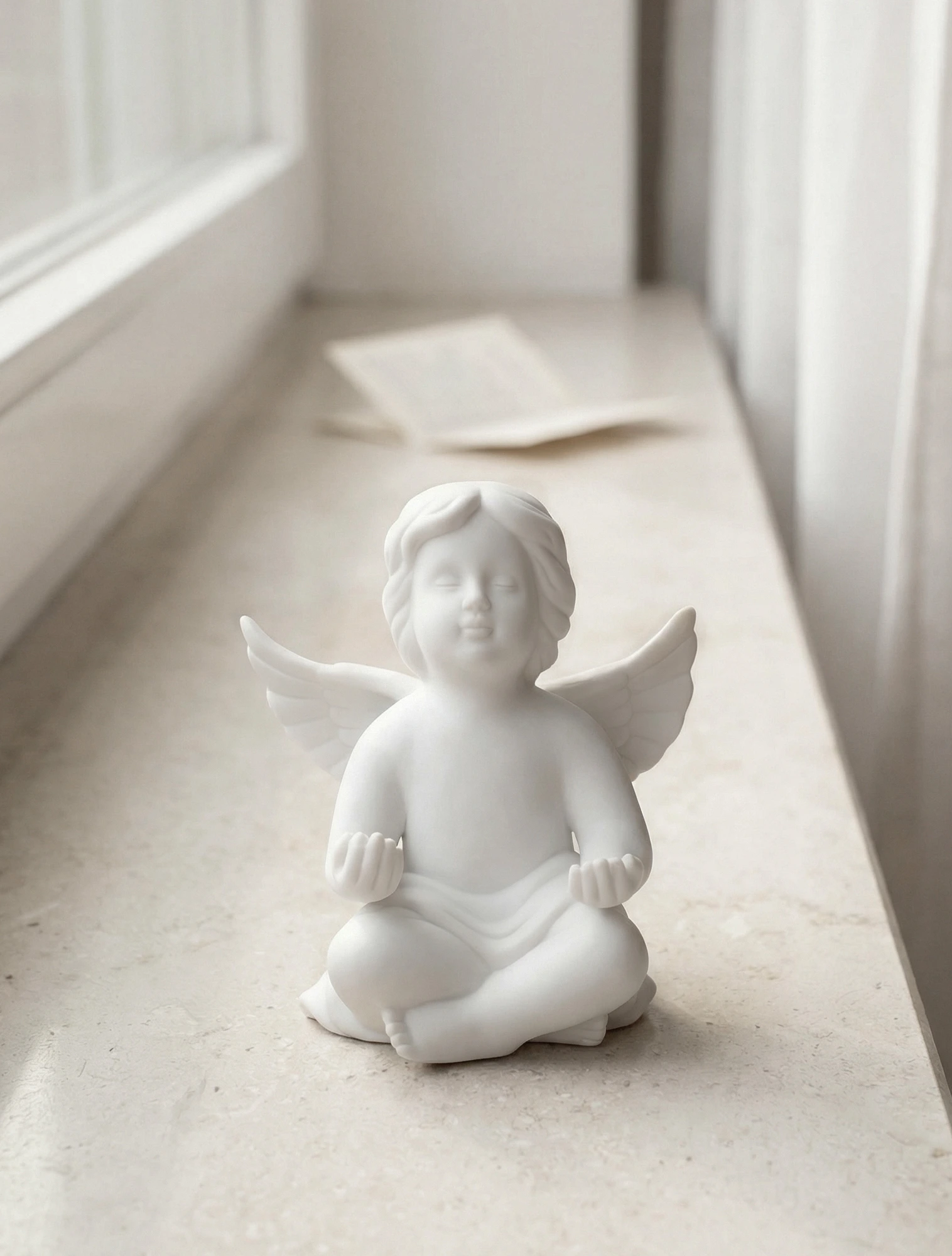 Статуэтка “Ангел медитирующий”, 11 см