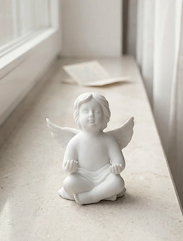 Статуэтка “Ангел медитирующий”, 11 см