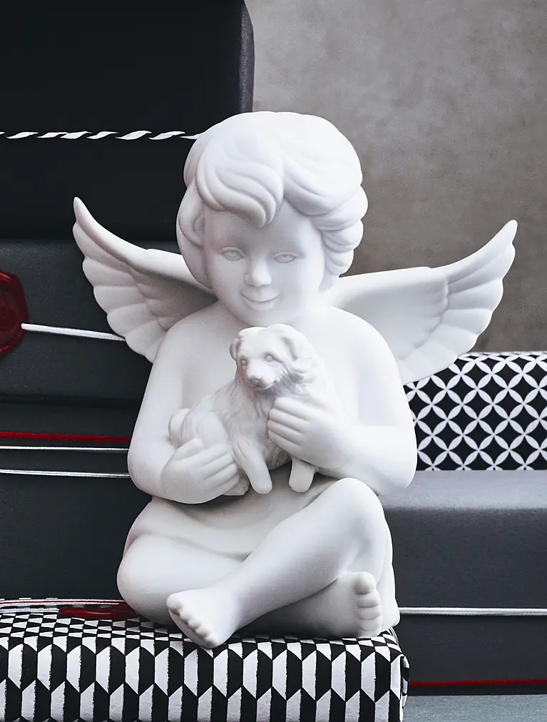 Статуэтка “Ангел с собачкой”, 10 см от Rosenthal