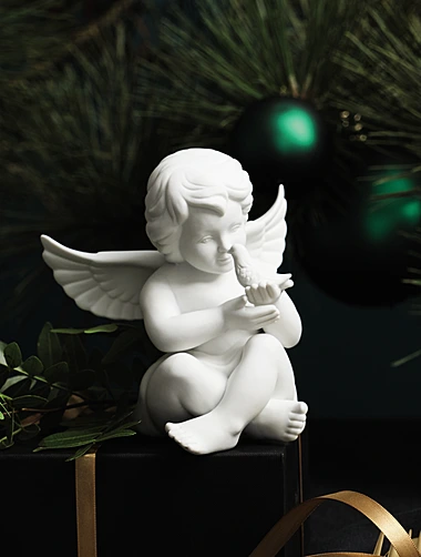 Статуэтка “Ангел с птичкой”, 10,5 см