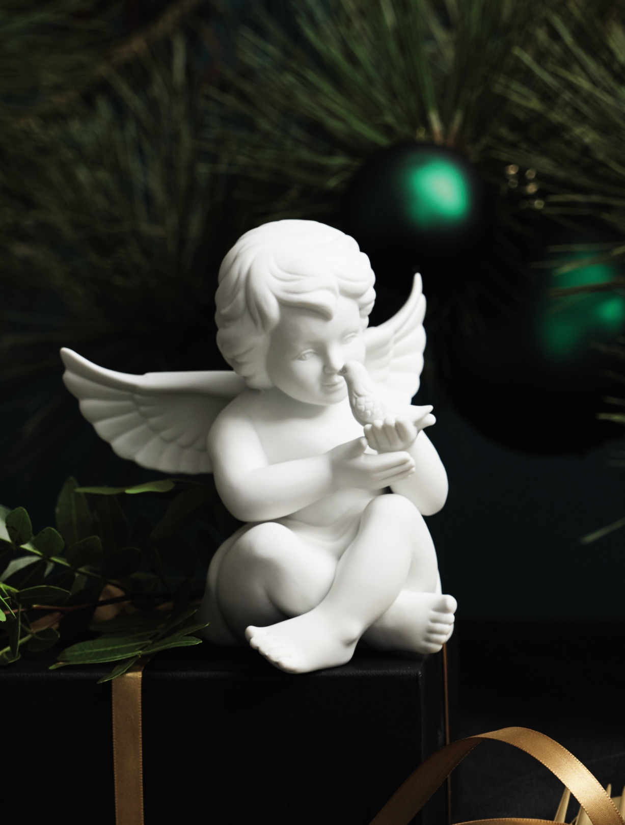 Статуэтка “Ангел с птичкой”, 10,5 см от Rosenthal