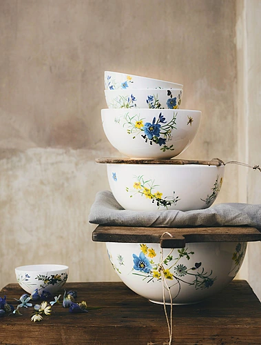 Сервировочный салатник Brillance Fleurs des Alpes, 18 см