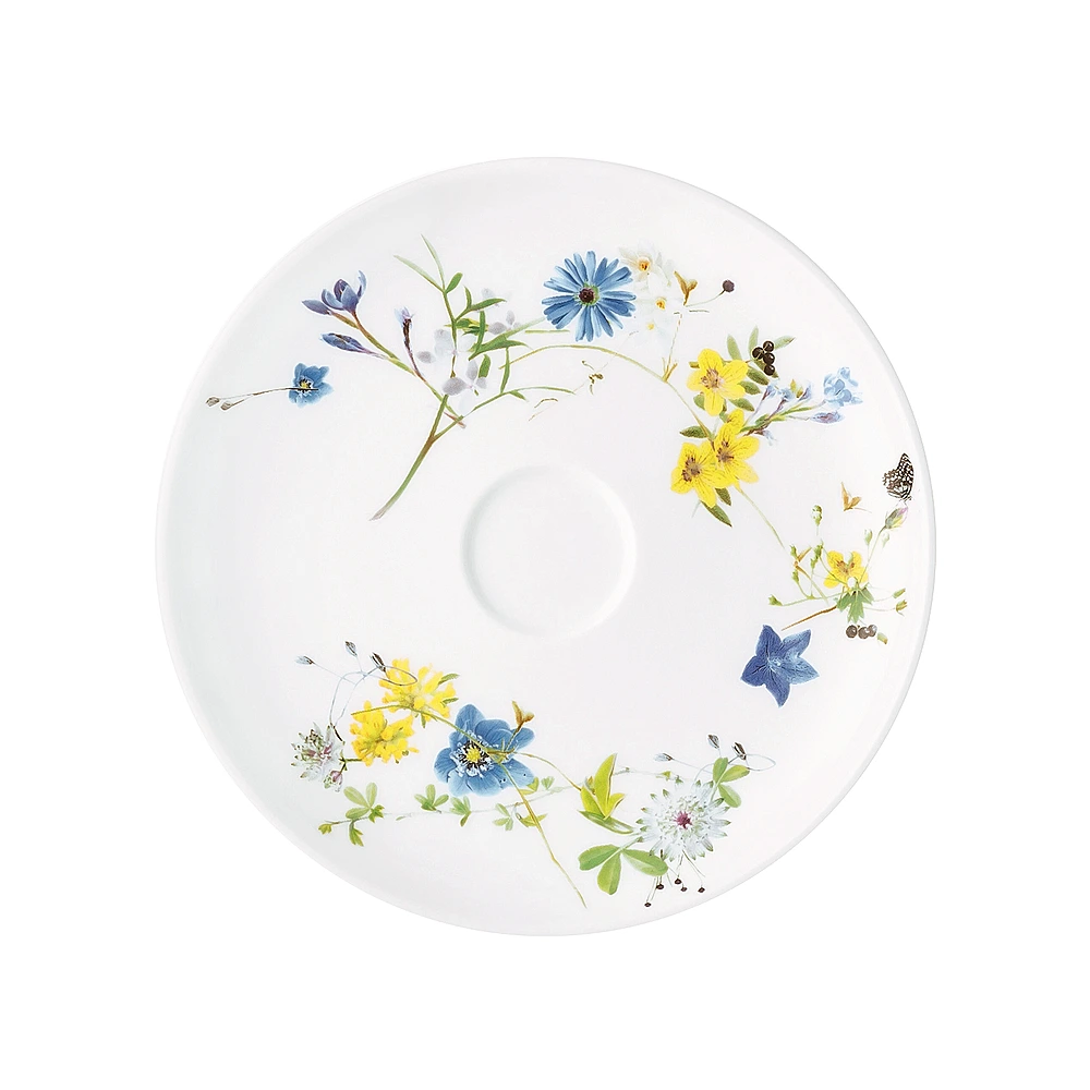 Блюдце для чайной чашки Brillance Fleurs des Alpes 300 мл от Rosenthal