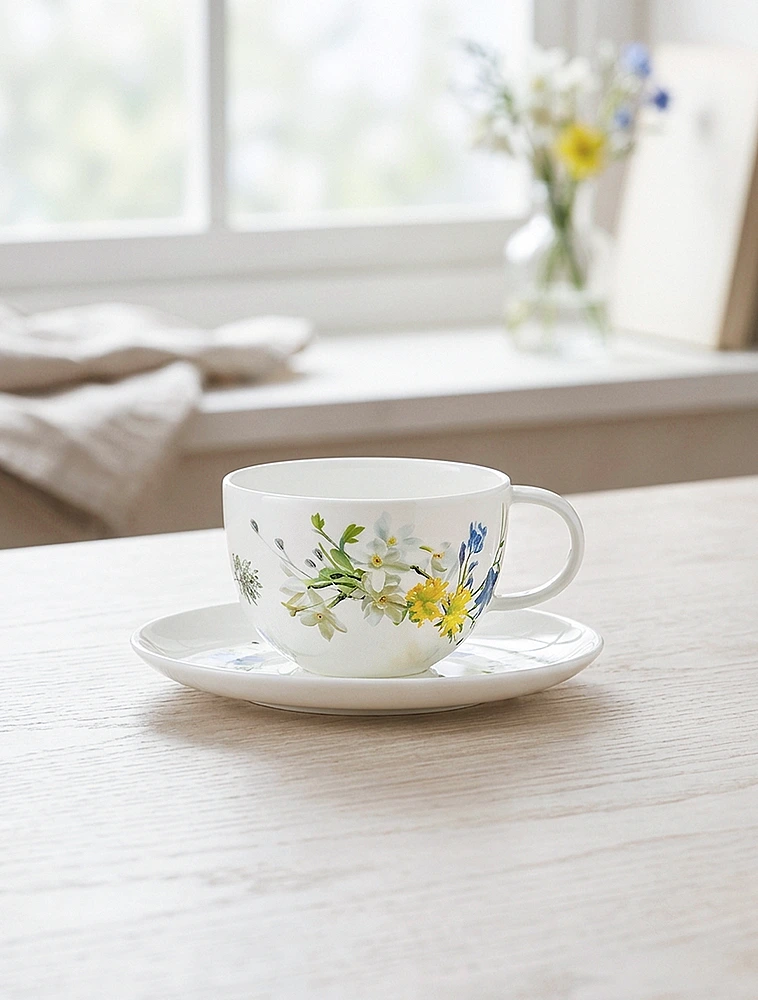 Блюдце для чайной чашки Brillance Fleurs des Alpes 300 мл от Rosenthal