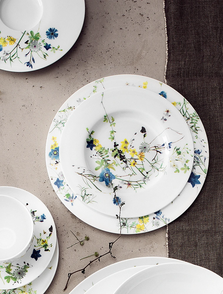 Пирожковая тарелка Brillance Fleurs des Alpes, 19 см от Rosenthal