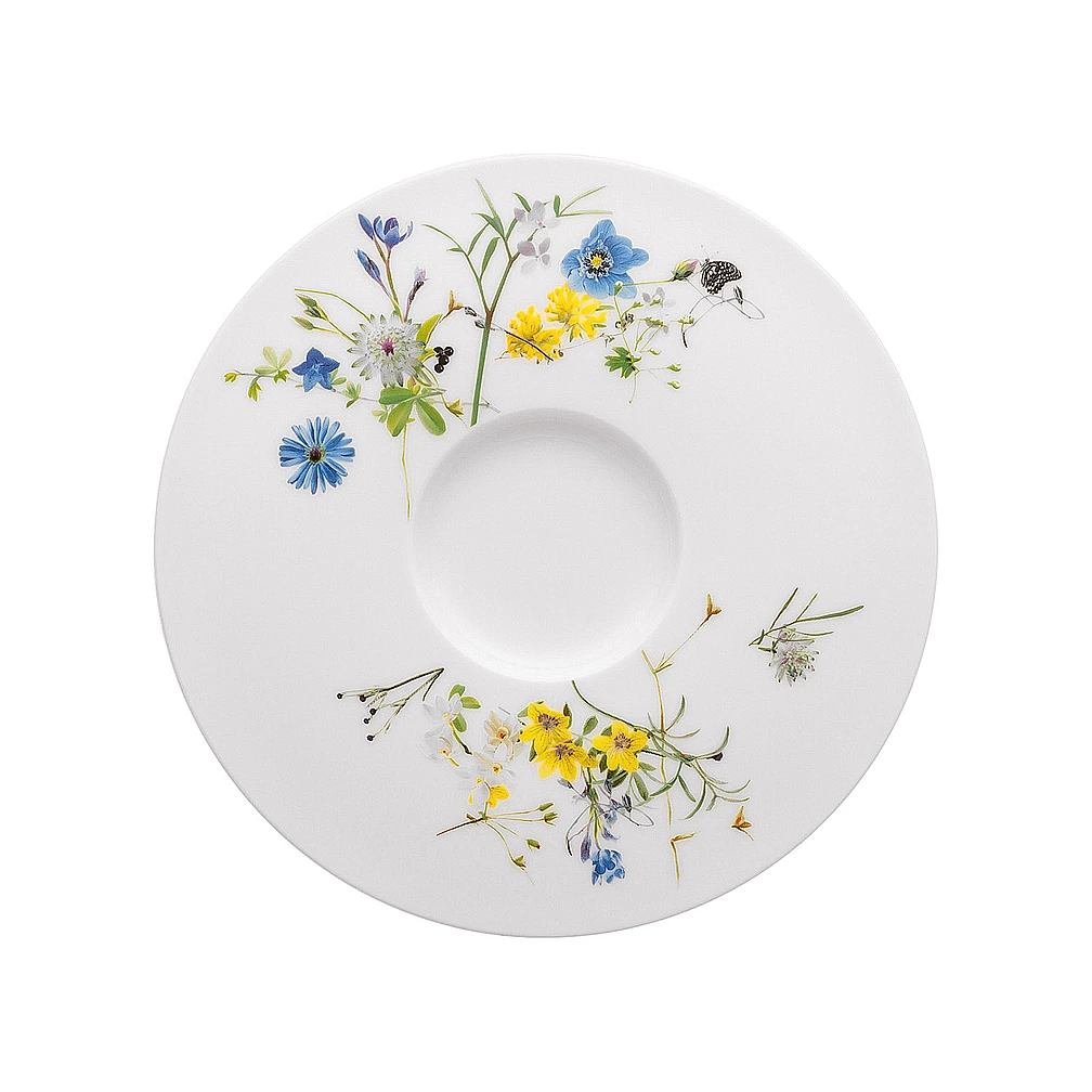 Бульонница с блюдцем Brillance Fleurs des Alpes, 340 мл от Rosenthal
