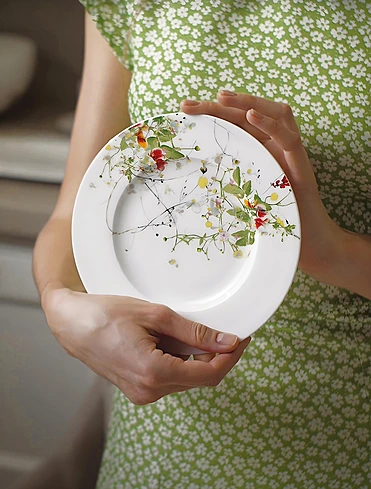 Пирожковая тарелка Brillance Fleurs Sauvages, 19 см