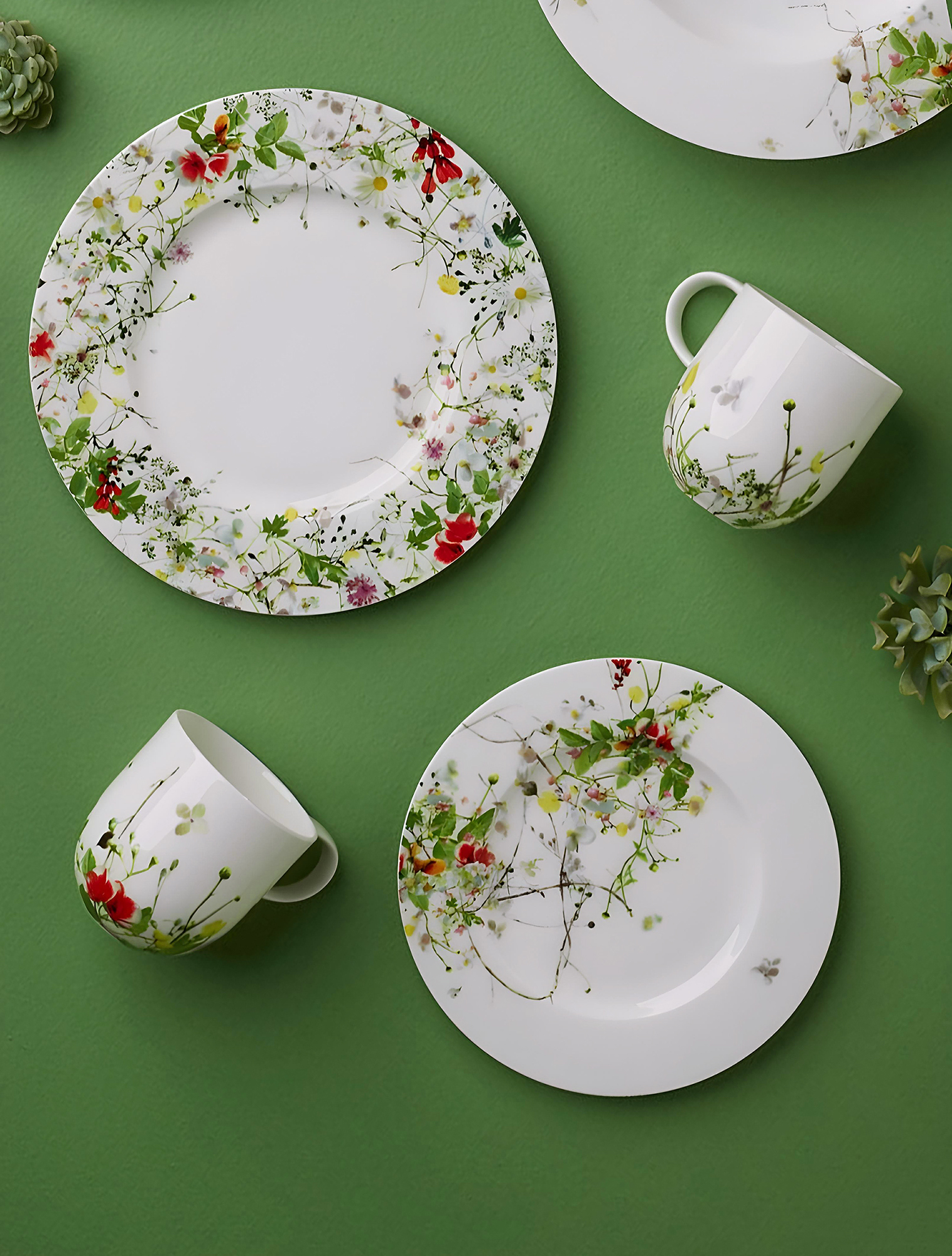 Пирожковая тарелка Brillance Fleurs Sauvages, 19 см