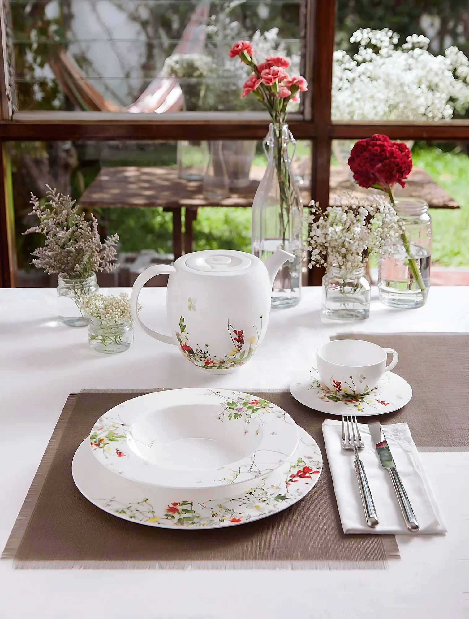 Суповая тарелка Brillance Fleurs Sauvages, 23 см