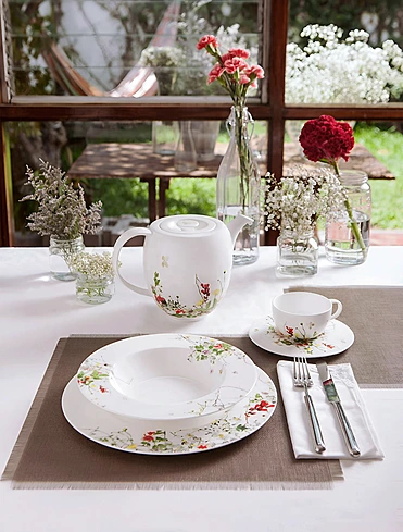 Суповая тарелка Brillance Fleurs Sauvages, 23 см