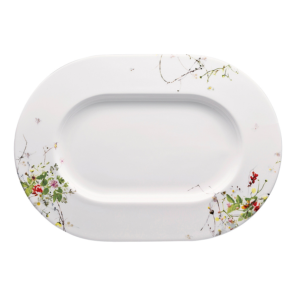 Плоское блюдо Brillance Fleurs Sauvages, 34 см от Rosenthal