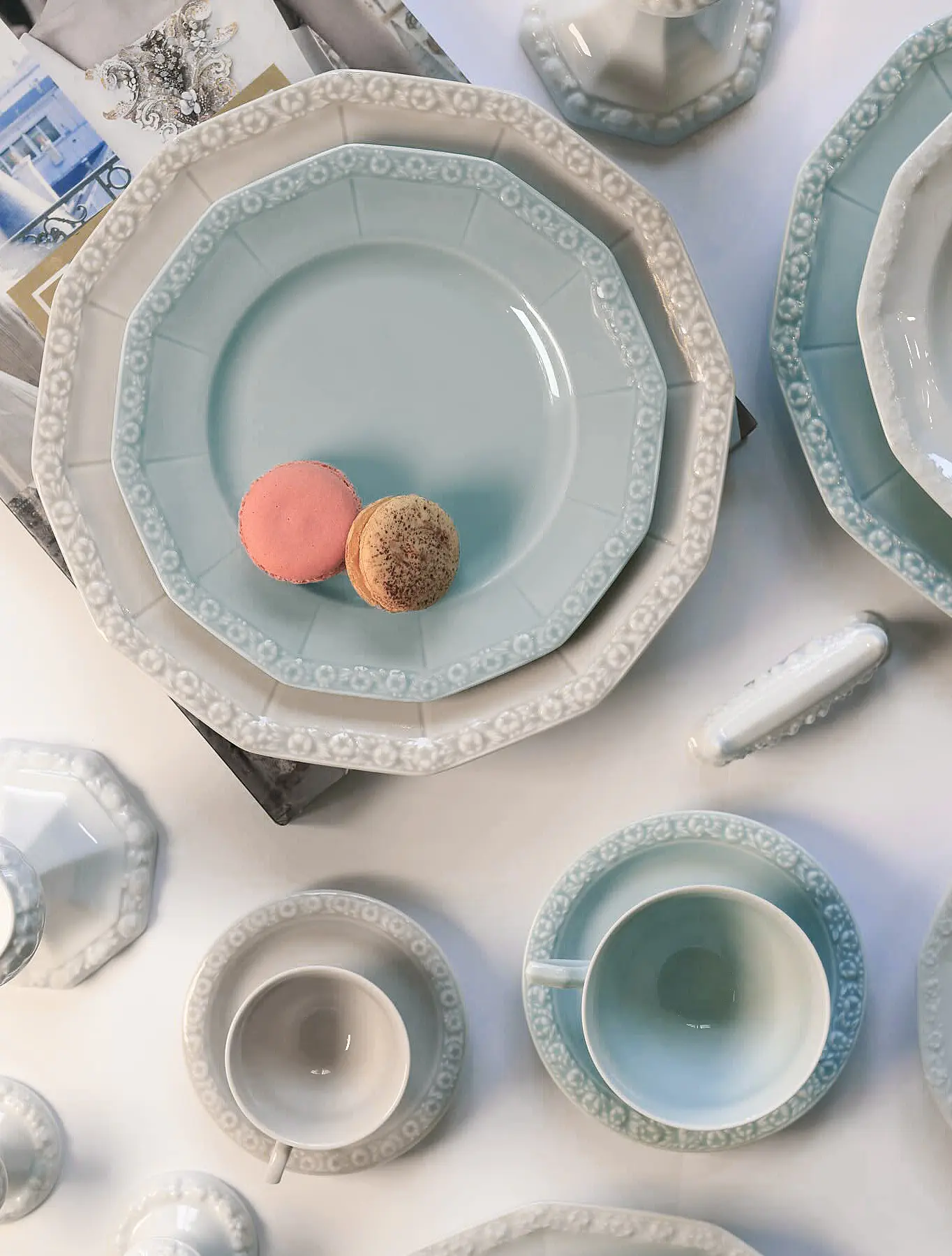 Закусочная тарелка Maria Pale Mint, 21 см