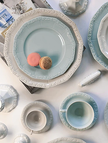 Закусочная тарелка Maria Pale Mint, 21 см