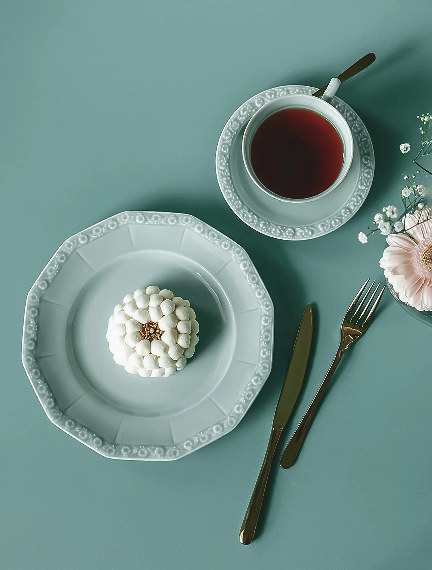 Чайная пара Maria Pale Mint, 180 мл