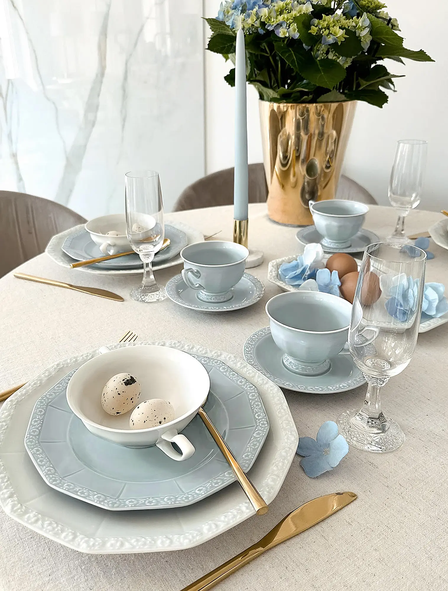 Чайная пара Maria Pale Mint, 180 мл