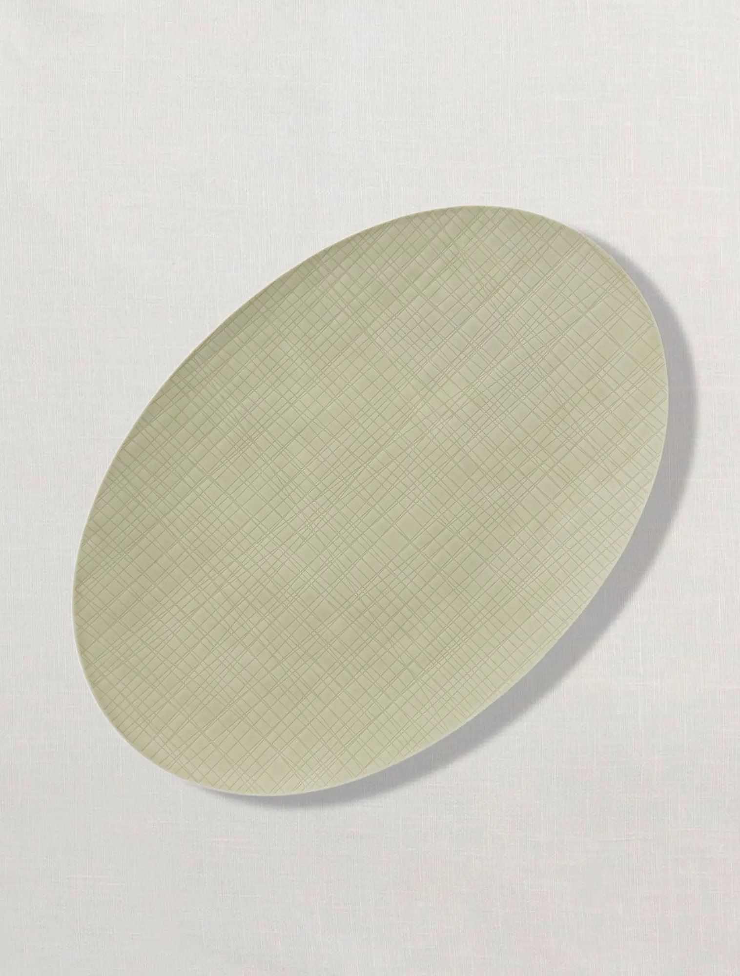 Плоское блюдо Mesh Cream, 38 см