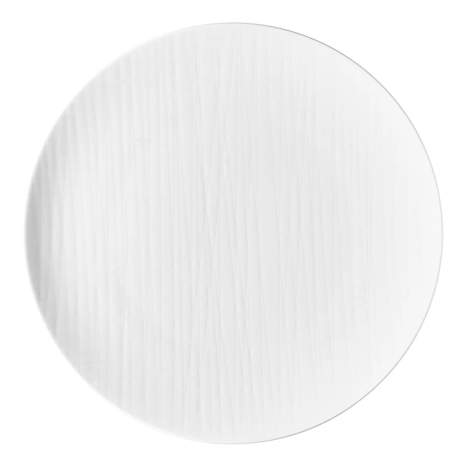 Обеденная тарелка Mesh White, 27,5 см